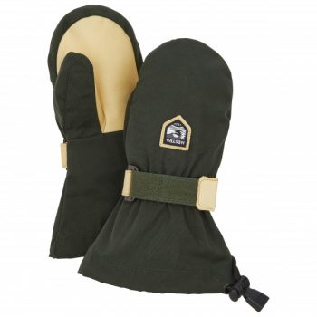 Hestra – Kid’s Helags Ecocuir Mitt – Handschuhe Gr 4 schwarz