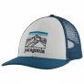 Patagonia – Line Logo Ridge LoPro Trucker Hat – Cap Gr One Size grau/blau