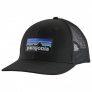 Patagonia – P-6 Logo Trucker Hat – Cap Gr One Size schwarz