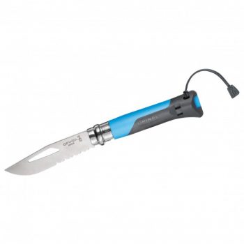 Opinel – Outdoormesser Nr. 8 – Messer Gr 8,5 cm blau