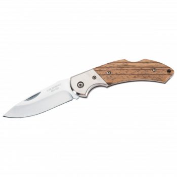 Herbertz – Taschenmesser 570211 – Messer zebranoholz / edelstahl