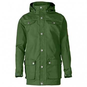 Fjällräven – Kids Greenland Jacket – Hardshelljacke Gr 128 oliv