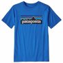 Patagonia – Kid’s P-6 Logo Organic – T-Shirt Gr XS blau